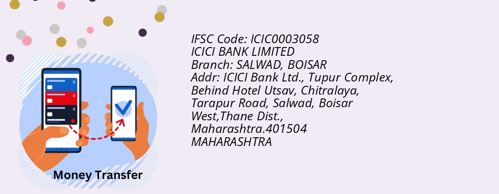 Find ICICI BANK IFSC Code BOISAR - SALWAD Branch Find ICICI BANK IFSC Code BOISAR - SALWAD Branch