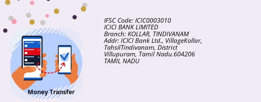 Find ICICI BANK IFSC Code TINDIVANAM - KOLLAR Branch