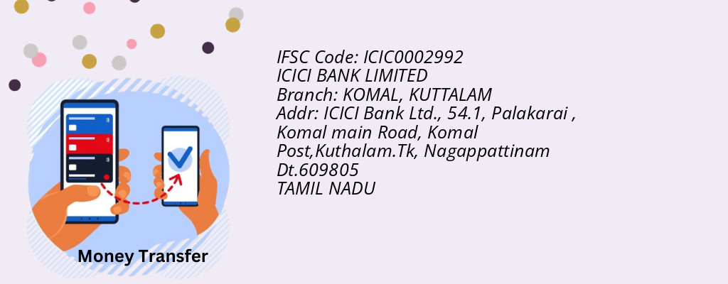 Find ICICI BANK IFSC Code KUTTALAM - KOMAL Branch Find ICICI BANK IFSC Code KUTTALAM - KOMAL Branch