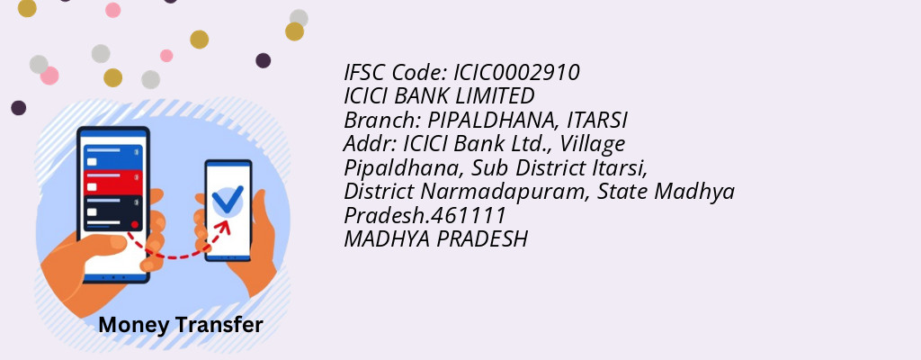 Find ICICI BANK IFSC Code ITARSI - PIPALDHANA Branch Find ICICI BANK IFSC Code ITARSI - PIPALDHANA Branch