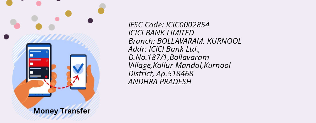 Find ICICI BANK IFSC Code KURNOOL - BOLLAVARAM Branch