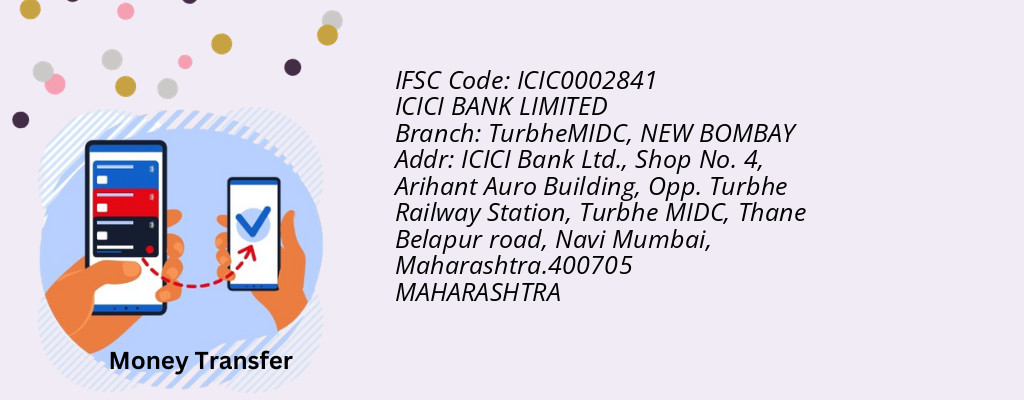 Find ICICI BANK IFSC Code NEW BOMBAY - TurbheMIDC Branch Find ICICI BANK IFSC Code NEW BOMBAY - TurbheMIDC Branch