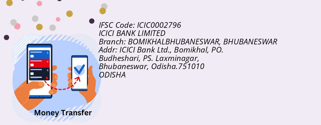 Find ICICI BANK IFSC Code BHUBANESWAR - BOMIKHALBHUBANESWAR Branch