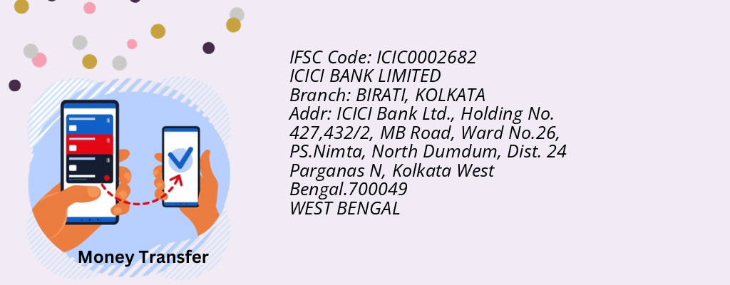Find ICICI BANK IFSC Code KOLKATA - BIRATI Branch