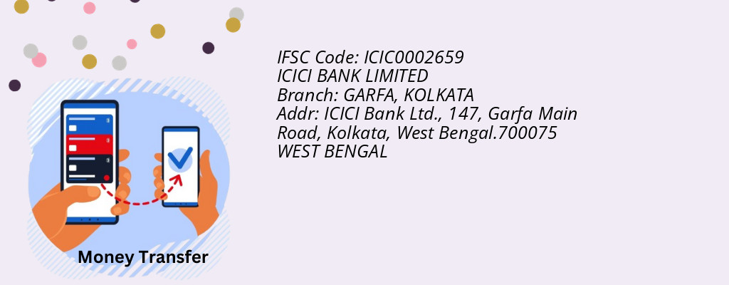 Find ICICI BANK IFSC Code KOLKATA - GARFA Branch