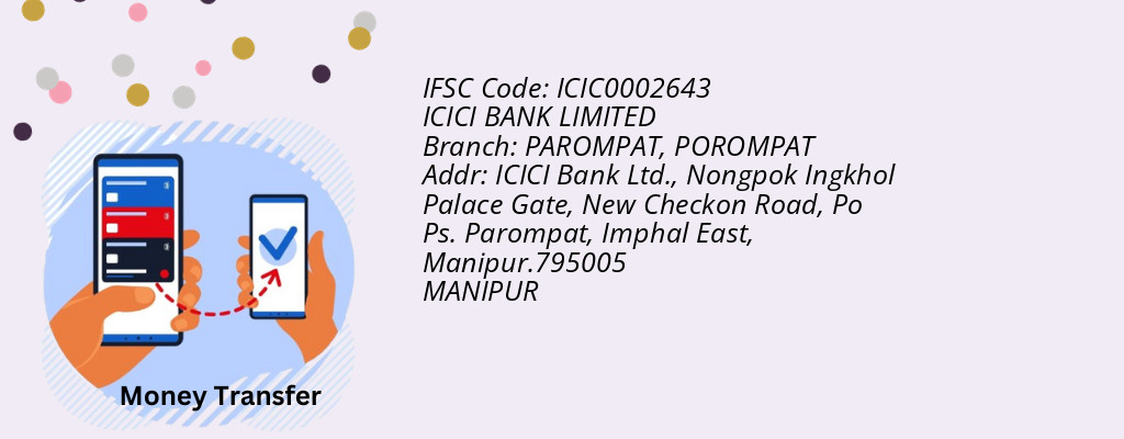 Find ICICI BANK IFSC Code POROMPAT - PAROMPAT Branch Find ICICI BANK IFSC Code POROMPAT - PAROMPAT Branch