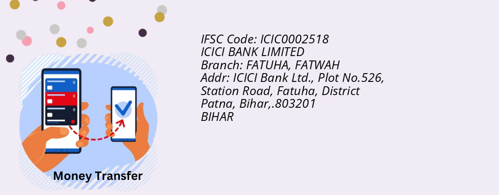 Find ICICI BANK IFSC Code FATWAH - FATUHA Branch Find ICICI BANK IFSC Code FATWAH - FATUHA Branch