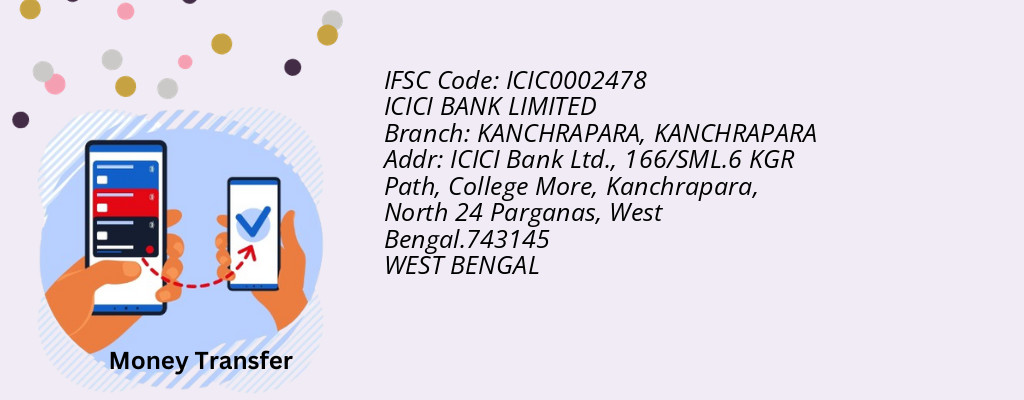 Find ICICI BANK IFSC Code KANCHRAPARA - KANCHRAPARA Branch Find ICICI BANK IFSC Code KANCHRAPARA - KANCHRAPARA Branch
