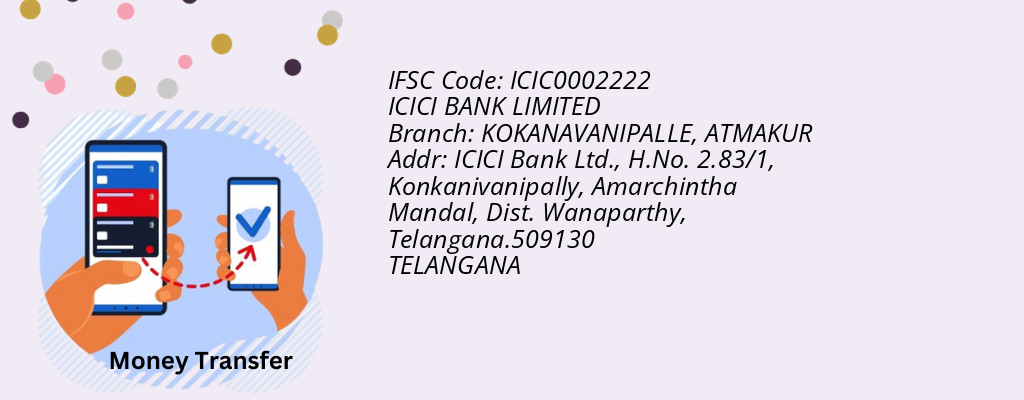 Find ICICI BANK IFSC Code ATMAKUR - KOKANAVANIPALLE Branch