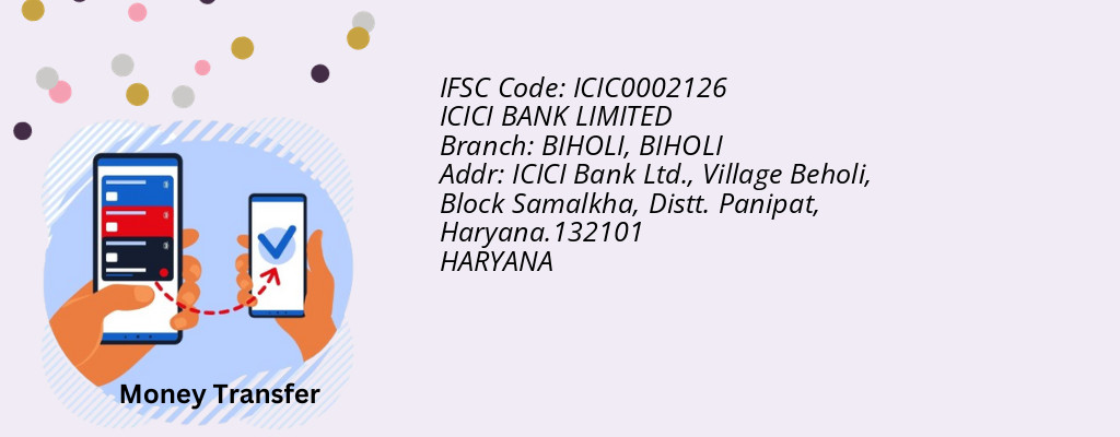 Find ICICI BANK IFSC Code BIHOLI - BIHOLI Branch