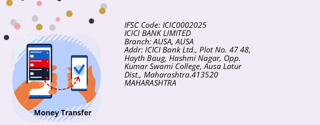 Find ICICI BANK IFSC Code AUSA - AUSA Branch