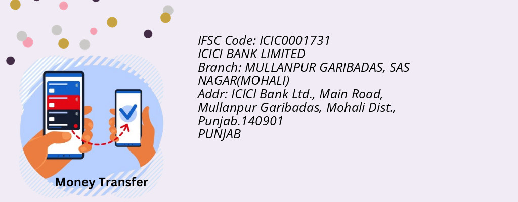 Find ICICI BANK IFSC Code SAS NAGAR(MOHALI) - MULLANPUR GARIBADAS Branch Find ICICI BANK IFSC Code SAS NAGAR(MOHALI) - MULLANPUR GARIBADAS Branch