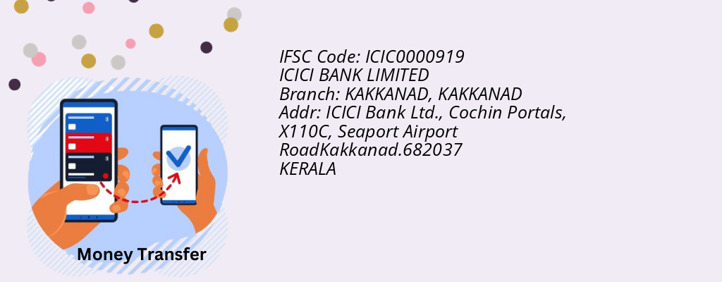 Find ICICI BANK IFSC Code KAKKANAD - KAKKANAD Branch