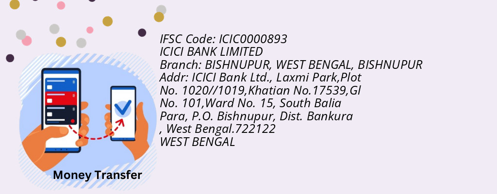 Find ICICI BANK IFSC Code BISHNUPUR - BISHNUPUR, WEST BENGAL Branch