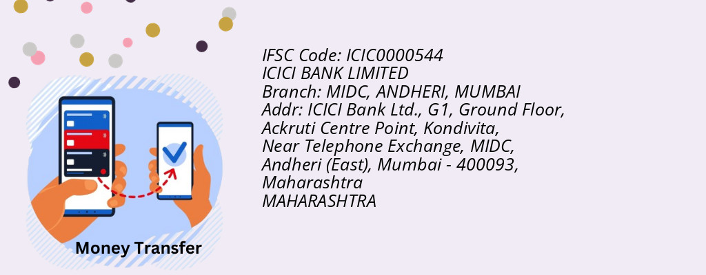 Find ICICI BANK IFSC Code MUMBAI - MIDC, ANDHERI Branch Find ICICI BANK IFSC Code MUMBAI - MIDC, ANDHERI Branch