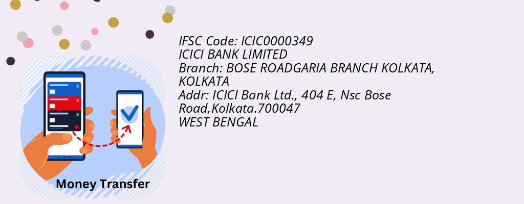 Find ICICI BANK IFSC Code KOLKATA - BOSE ROADGARIA BRANCH KOLKATA Branch