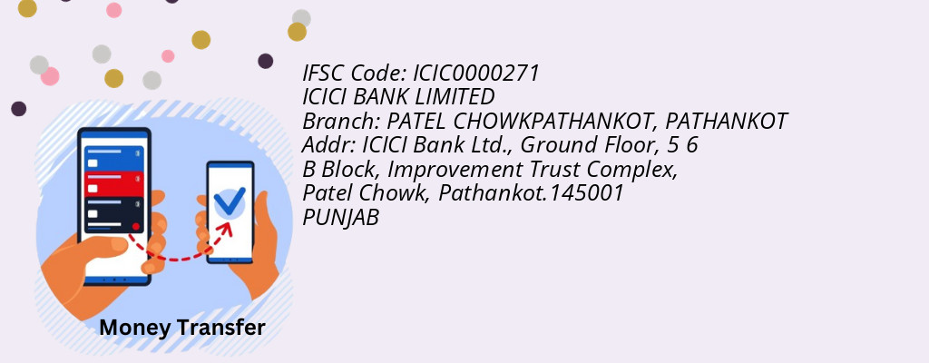 Find ICICI BANK IFSC Code PATHANKOT - PATEL CHOWKPATHANKOT Branch Find ICICI BANK IFSC Code PATHANKOT - PATEL CHOWKPATHANKOT Branch