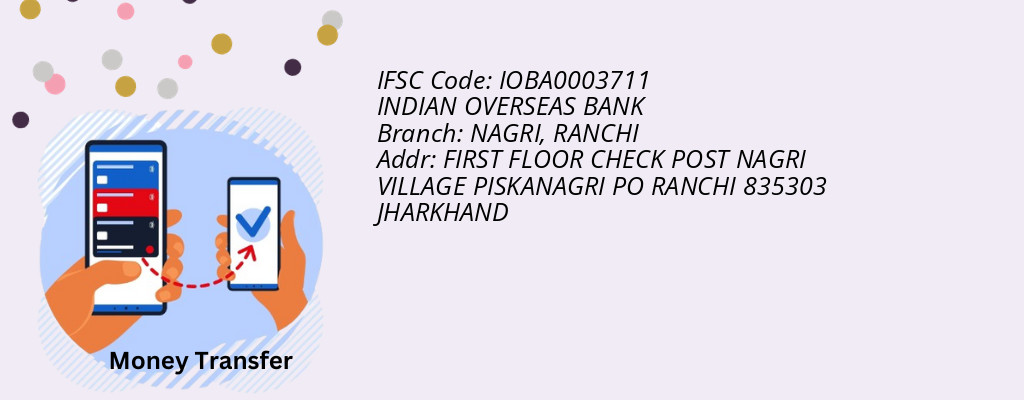 Find INDIAN OVERSEAS BANK IFSC Code RANCHI - NAGRI Branch Find INDIAN OVERSEAS BANK IFSC Code RANCHI - NAGRI Branch