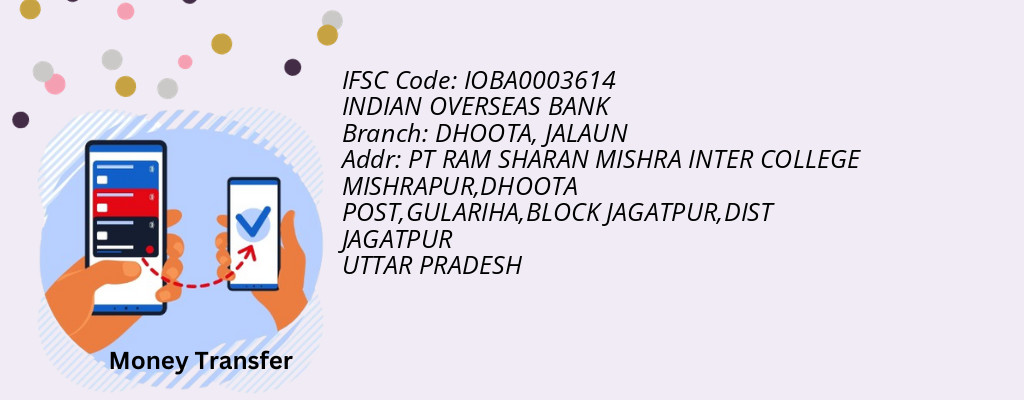Find INDIAN OVERSEAS BANK IFSC Code JALAUN - DHOOTA Branch Find INDIAN OVERSEAS BANK IFSC Code JALAUN - DHOOTA Branch