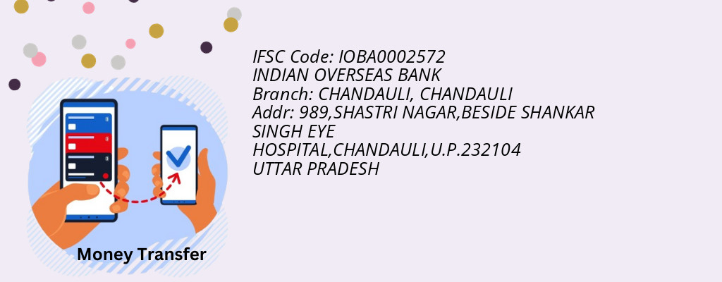 Find INDIAN OVERSEAS BANK IFSC Code CHANDAULI - CHANDAULI Branch Find INDIAN OVERSEAS BANK IFSC Code CHANDAULI - CHANDAULI Branch