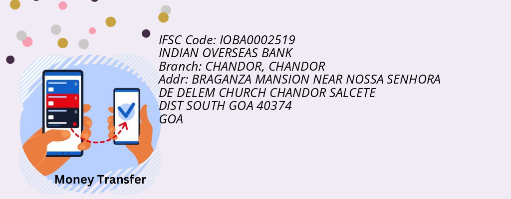 Find INDIAN OVERSEAS BANK IFSC Code CHANDOR - CHANDOR Branch Find INDIAN OVERSEAS BANK IFSC Code CHANDOR - CHANDOR Branch