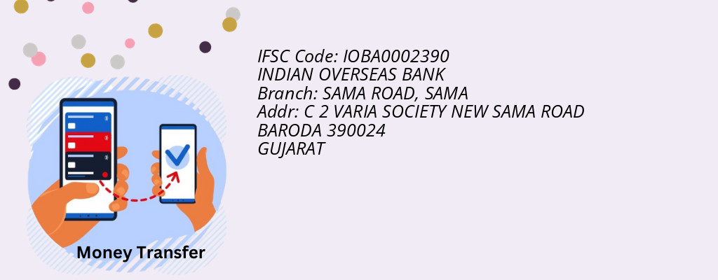 Find INDIAN OVERSEAS BANK IFSC Code SAMA - SAMA ROAD Branch