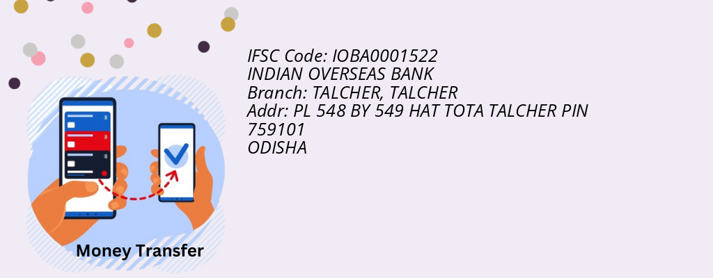 Find INDIAN OVERSEAS BANK IFSC Code TALCHER - TALCHER Branch Find INDIAN OVERSEAS BANK IFSC Code TALCHER - TALCHER Branch
