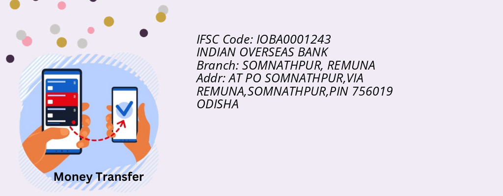 Find INDIAN OVERSEAS BANK IFSC Code REMUNA - SOMNATHPUR Branch Find INDIAN OVERSEAS BANK IFSC Code REMUNA - SOMNATHPUR Branch
