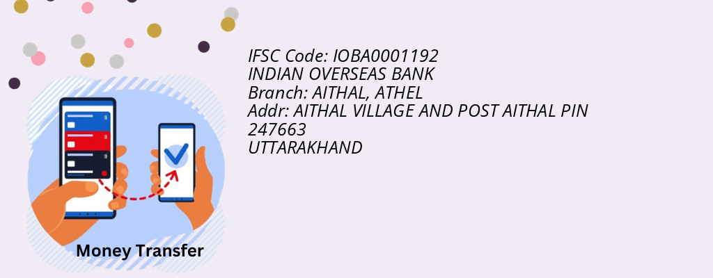 Find INDIAN OVERSEAS BANK IFSC Code ATHEL - AITHAL Branch Find INDIAN OVERSEAS BANK IFSC Code ATHEL - AITHAL Branch