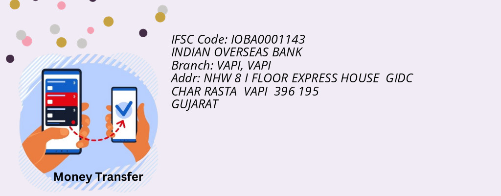 Find INDIAN OVERSEAS BANK IFSC Code VAPI - VAPI Branch Find INDIAN OVERSEAS BANK IFSC Code VAPI - VAPI Branch