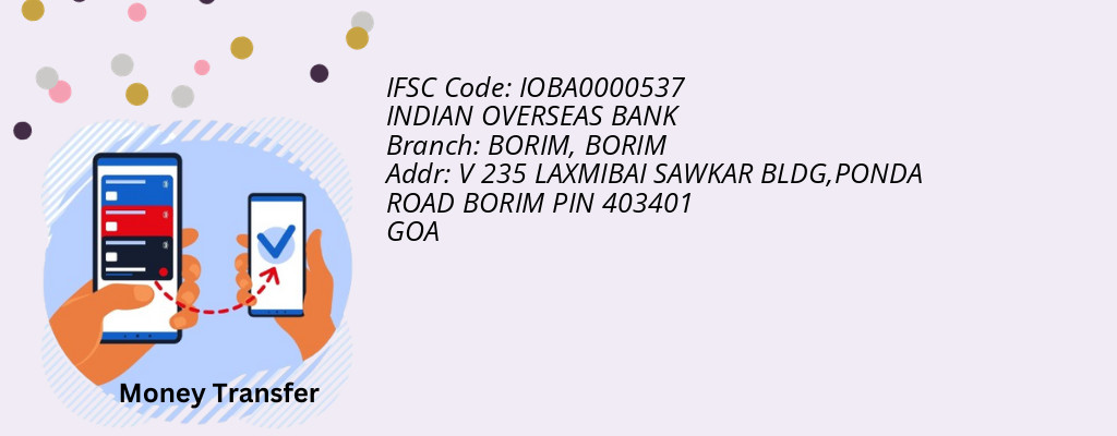 Find INDIAN OVERSEAS BANK IFSC Code BORIM - BORIM Branch Find INDIAN OVERSEAS BANK IFSC Code BORIM - BORIM Branch